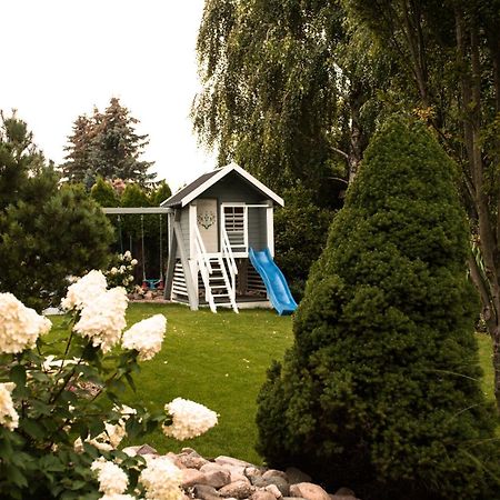Dom Olenka- Kaszuby, Weekend, Wakacje, Sauna, Jacuzzi, Jezioro Garcz Luaran gambar