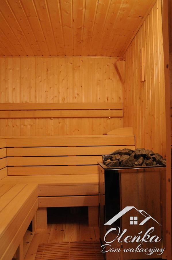 Dom Olenka- Kaszuby, Weekend, Wakacje, Sauna, Jacuzzi, Jezioro Garcz Luaran gambar